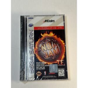 NBA Jam Tournament Edition (Sega Saturn, 1995) NEW FACTORY SEALED ( WATA HTF)